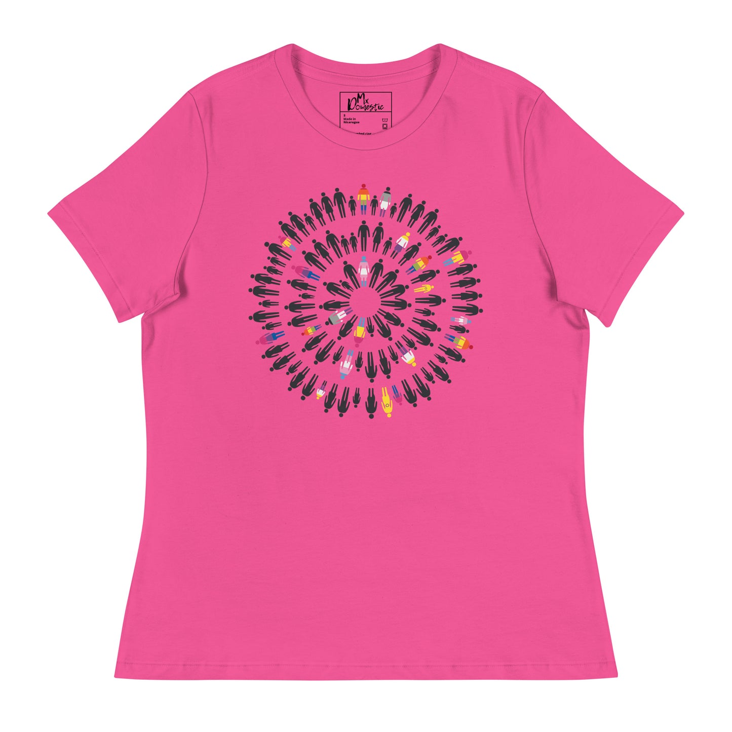 Family Circles - LGBTQ+ Statistics Women's Relaxed T-Shirt