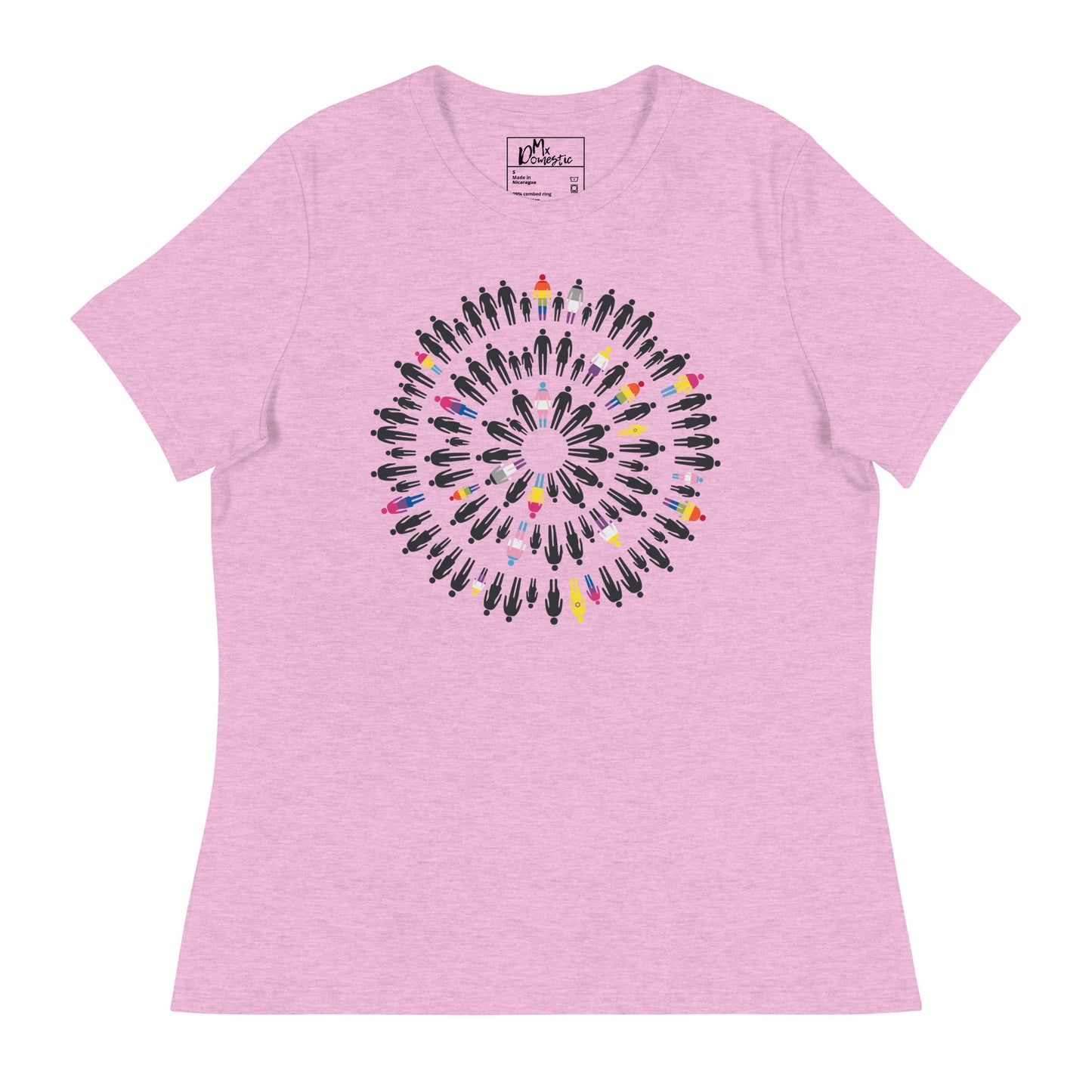 Family Circles - LGBTQ+ Statistics Women's Relaxed T-Shirt