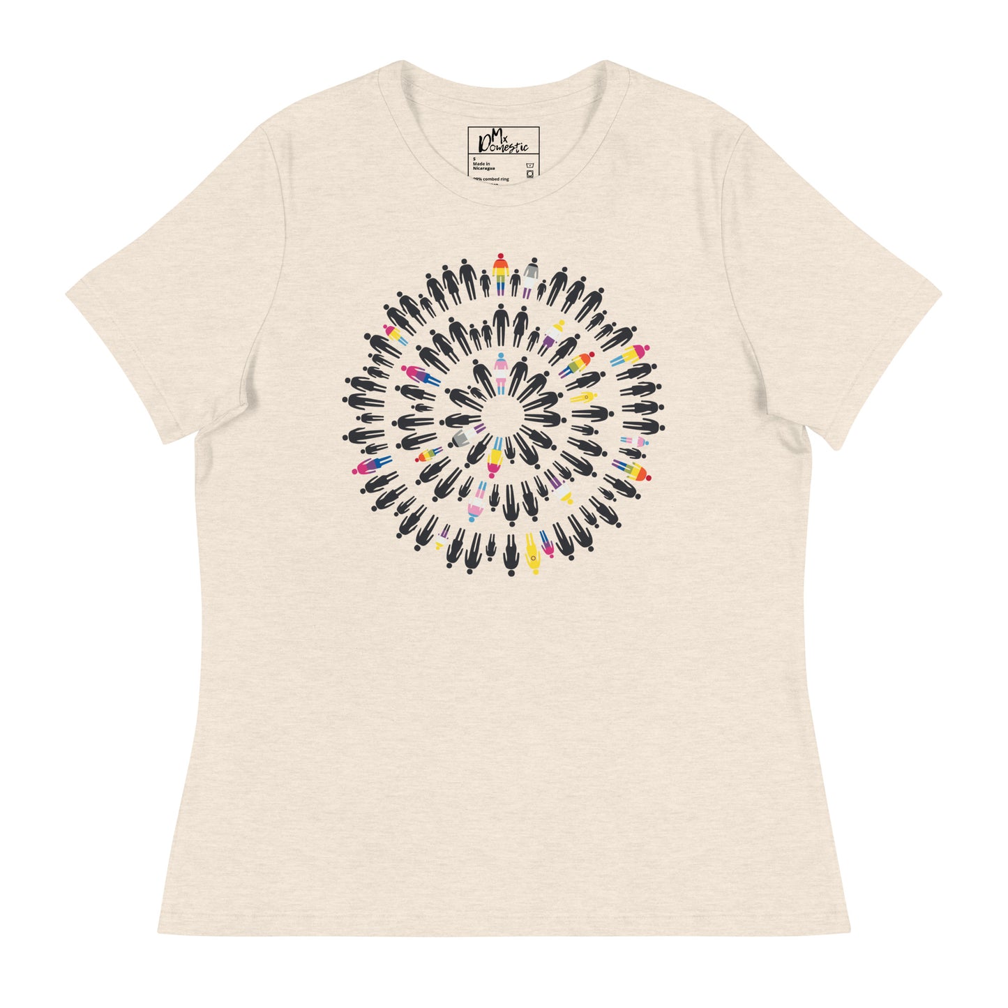 Family Circles - LGBTQ+ Statistics Women's Relaxed T-Shirt