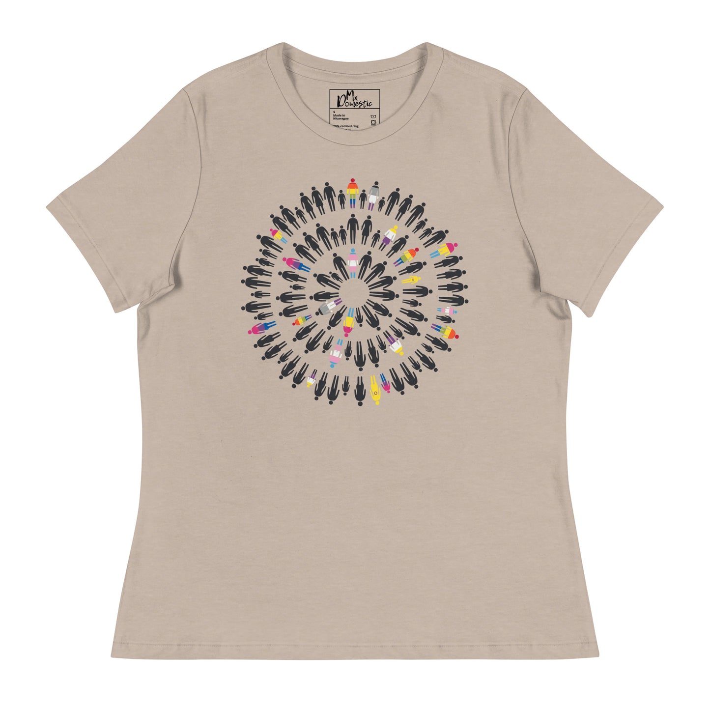 Family Circles - LGBTQ+ Statistics Women's Relaxed T-Shirt