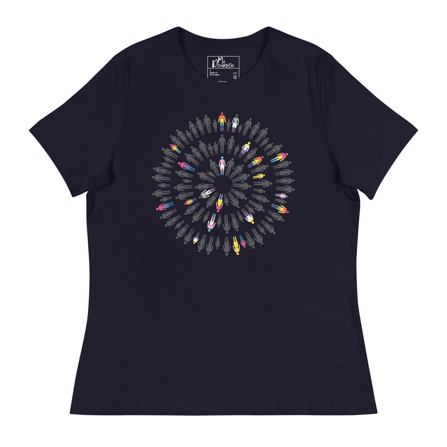 Family Circles - LGBTQ+ Statistics Women's Relaxed T-Shirt