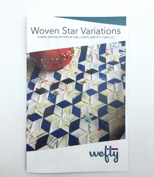 Woven Stars Variations Fabric Weaving Pattern by WEFTY