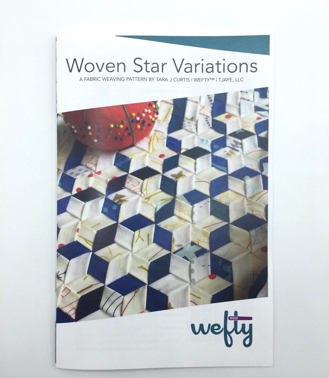 Stoffwebmuster „Woven Stars Variations“ von WEFTY