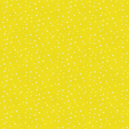 Sparkles in Yellow (Half yard cut) - Love is Love Pride Fabrics - Mx Domestic