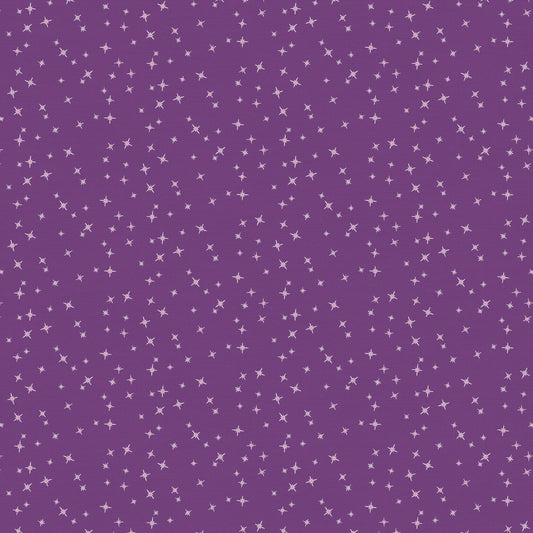 Sparkles in Purple (Half Yard Cut) - Love is Love Pride Fabrics - Mx Domestic