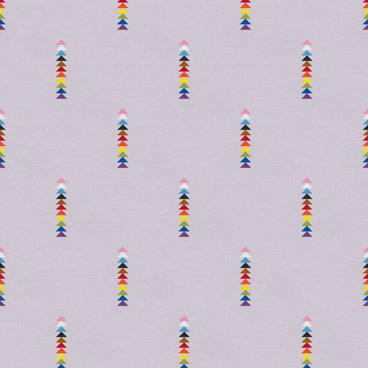 Progress Pride Flying Geese (Halbmeterschnitt) - Love is Love Pride Fabrics - Mx Domestic